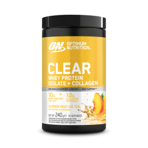 Optimum Nutrition Clear Whey Protein Isolate + Collagen 240 г