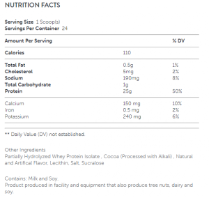 Optimum Nutrition Gold Standard Isolate 930 г