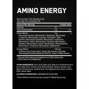 Optimum Nutrition Essential Amino Energy 270 г