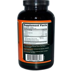 Optimum Nutrition Fish Oil (рибено Масло) 200 Дражета