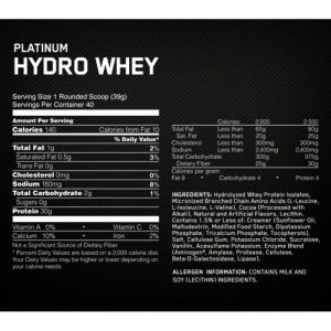 Optimum Nutrition Hydro Whey 1600 г