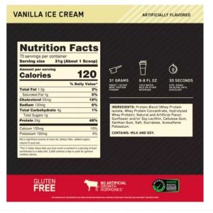 Optimum Nutrition 100% Whey Gold Standard 908 г
