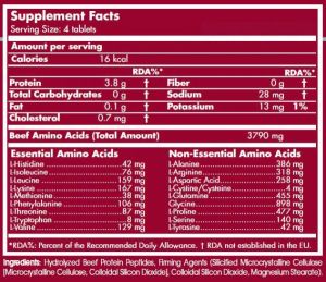 Scitec Nutrition Scitec Beef Aminos 500 Таблетки