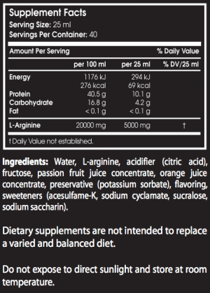 Scitec Nutrition Scitec Arginine Liquid 1000 мл