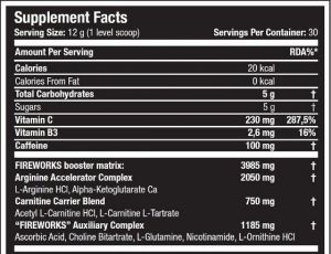 Scitec Nutrition Scitec Fireworks 360 г