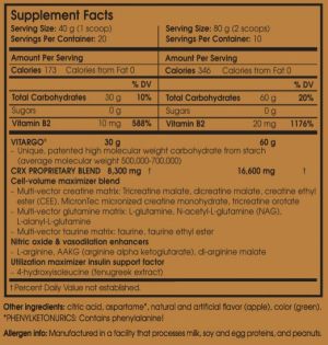 Scitec Nutrition Scitec Vitargo CRX 2.0 800 г