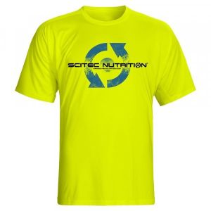 Scitec Nutrition Scitec T Shirt Neon Green