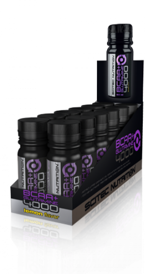 Scitec Nutrition Scitec Shot BCAA + Glutamine 4000 Citron 60 мл
