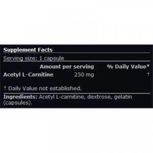 Scitec Nutrition Scitec N ALC (acetyl L Carnitine) 250 мг 60 Капсули