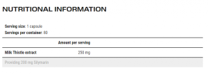 Scitec Nutrition Scitec Liver Support 80 Капсули