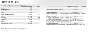 Scitec Nutrition Scitec Hot Blood 3.0 100 г