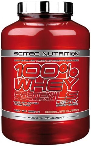 Scitec Nutrition Scitec 100% Whey Professional Lightly Sweetened 2350 г