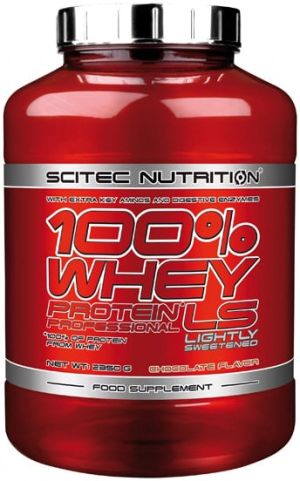 Scitec Nutrition Scitec 100% Whey Professional Lightly Sweetened 2350 г