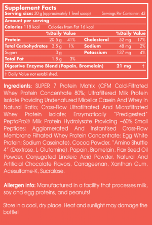Scitec Nutrition Scitec Super 7 1380 г (млечен Шоколад)