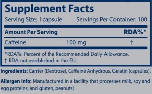 Scitec Nutrition Scitec Caffeine 100 Капсули