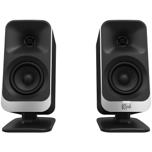 Klipsch ProMedia Lumina 2.1 Gaming Audio System with Subwoofer and LED Lighting Effects Built-in, Black