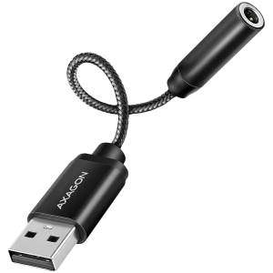 ADA-HA USB-A Hi-Res DAC audio adapter. External USB-A sound card to 3,5 mm jack, 384 kHz 32 bit DAC, stereo