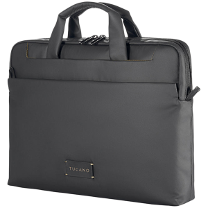 TUCANO WORK OUT 5 SLIM BAGS FOR MacBook Pro 14/ MacBook Air/Pro 13/ Laptop 13, Black
