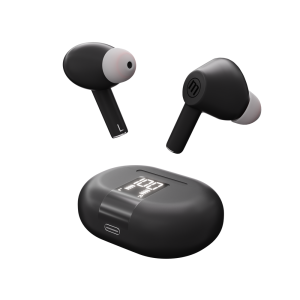 Блутут безжични  слушалки тапи MAXPODS active noise cancelling black  MAXELL Truewireless