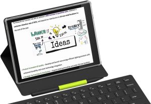 Таблет и четец Hannspree Lumo Paper 7.8", 64 GB, в комплект с калъф Smart Folio
