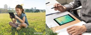 Таблет и четец Hannspree Lumo Paper 7.8", 64 GB, в комплект с калъф Smart Folio