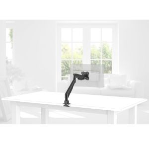 HAMA Стойка за монитор за бюро, 17"-35", регулируема, газова пружина
