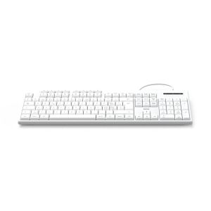 HAMA Жична клавиатура "CK-200", USB-A,USB-C, 8 мултимедийни клавиша, кирилизирана, бяла