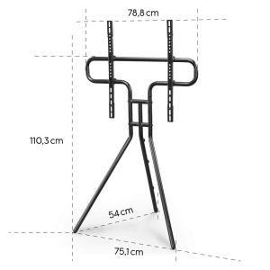 Стойка за TV Easel Design , до 191см / 75"/, до 40кг, черна