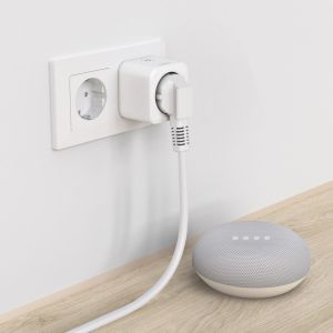 HAMA Смарт мини контакт, Wi-Fi, Гласов контрол, 3680 W, Matter