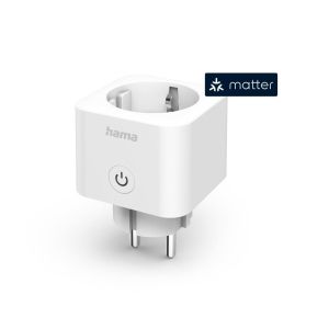 HAMA Смарт мини контакт, Wi-Fi, Гласов контрол, 3680 W, Matter