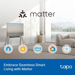 TP LINK интелигентен хъб със звънец H100, аларма, координира се с интелиг. сензори Tapo, свързва до 64 интелиг. у-ва, звънец, Wi-Fi