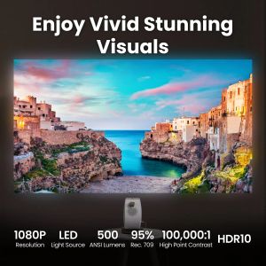 Портативен проектор BenQ GV32 - Full HD 1080p, 500lm