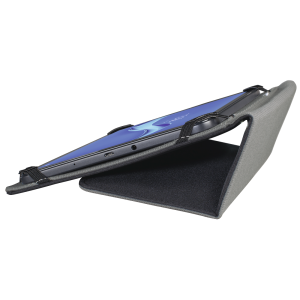 Калъф-стойка за таблет  HAMA Strap, 9.5 - 11", Черен, 216429