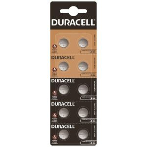 Бутонна алкална батерия LR44 /AG13/  1,55V 10 бр./pack  цена за 1 бр./  DURACELL
