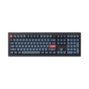 Механична клавиатура Keychron V6 MAX QMK Carbon Black - Wireless, Full-Size
