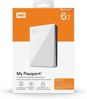 Външен хард диск Western Digital My Passport, 6TB, 2.5"