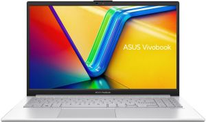 Лаптоп ASUS Vivobook Go 15 E1504FA-BQ5363WNA  - 15.6" IPS FullHD, AMD Ryzen 5 40, 16GB LPDDR5, 512GB SSD, Win 11 Home - Сребрист