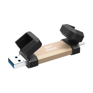 Външен SSD Silicon Power DS72 Gold - 500GB
