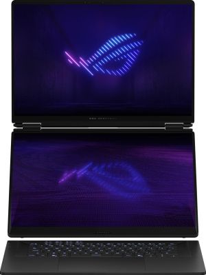 Лаптоп ASUS ROG Zephyrus Duo 16 2026 GX651AX-SR086X - 16" OLED Touchscreen, 120Hz, 2.8K, Intel Core Ultra 9 386H, 64GB LPDDR5X, 2TB SSD, RTX 5090 24GB GDDR7, Win 11 Pro