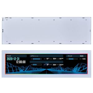 Команден панел Lian Li 8.8" Universal Screen - White