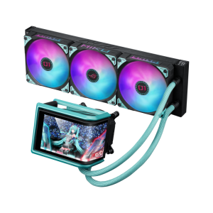 Охладител за процесор ASUS ROG RYUO IV 360 ARGB Hatsune Miku Edition