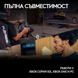 Волан Logitech G923 Sim Racing Wheel, Xbox, PC
