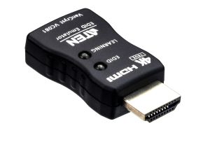 ЕDID емулатор адаптер ATEN VC081A, HDMI, 4K, Черен
