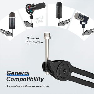 Стойка за микрофон FIFINE BM63 Super Steady Boom Arm