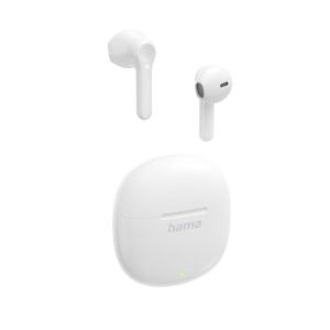 Hama Блутут слушалки "Action One", TWS, Earbuds, бял