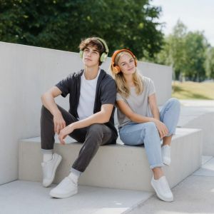 HAMA Слушалки с микрофон "Freedom Lit III"  Bluetooth, On-Ear, зелен