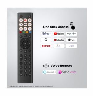 Телевизор Hisense 65" A7S, 4K Ultra HD 3840x2160, QLED, HDR 10+, HLG, Dolby Vision, Dolby Atmos, Smart TV, Light Sensor, WiFi Direct, BT, Anyview Cast, 3xHDMI, 2xUSB, LAN, CI+, DVB-T2/C/S2, Black