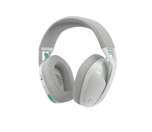 Геймърски безжични слушалки Logitech G321 Lightspeed, Микрофон, Бели
