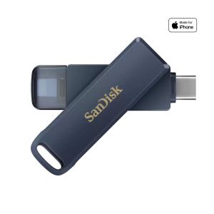 SanDisk Флаш памет iXpand Flash Drive Luxe 256GB, за Apple