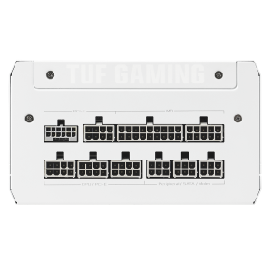Захранващ блок ASUS TUF Gaming White 1000W 80+ Gold PCIe 5.1, Fully Modular